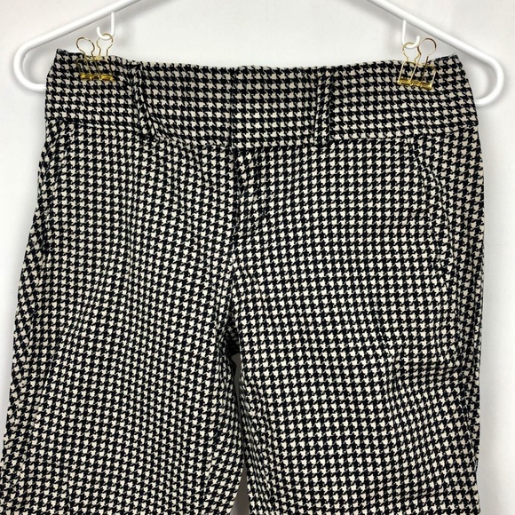 G.H. Bass & Co. houndstooth skinny pants pockets 2 - Picture 2 of 5